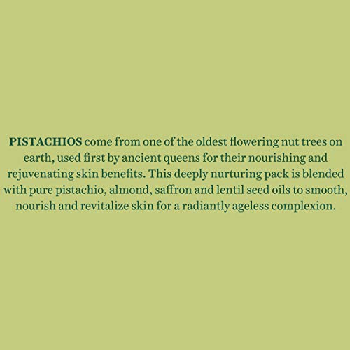 Biotique Bio Pistachio Ageless Nourishing and Revitalizing Face Pack for All Skin Types, 50g