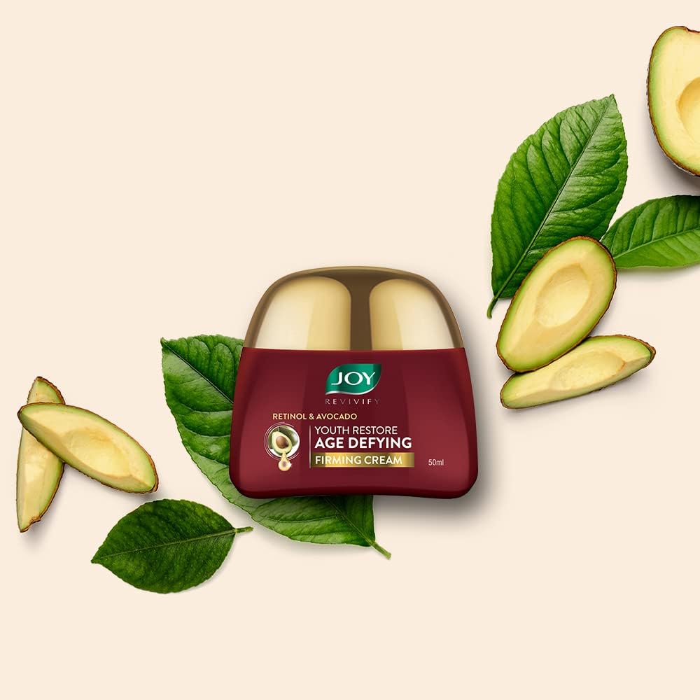 Joy Revivify Retinol & Avocado Youth Restore Age Defying Firming Cream - 50ml