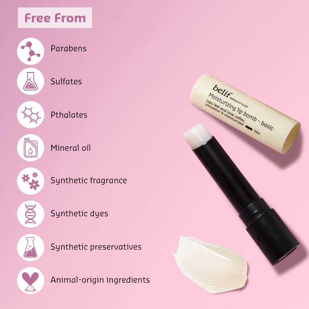belif moisturizing lip bomb basic 3g