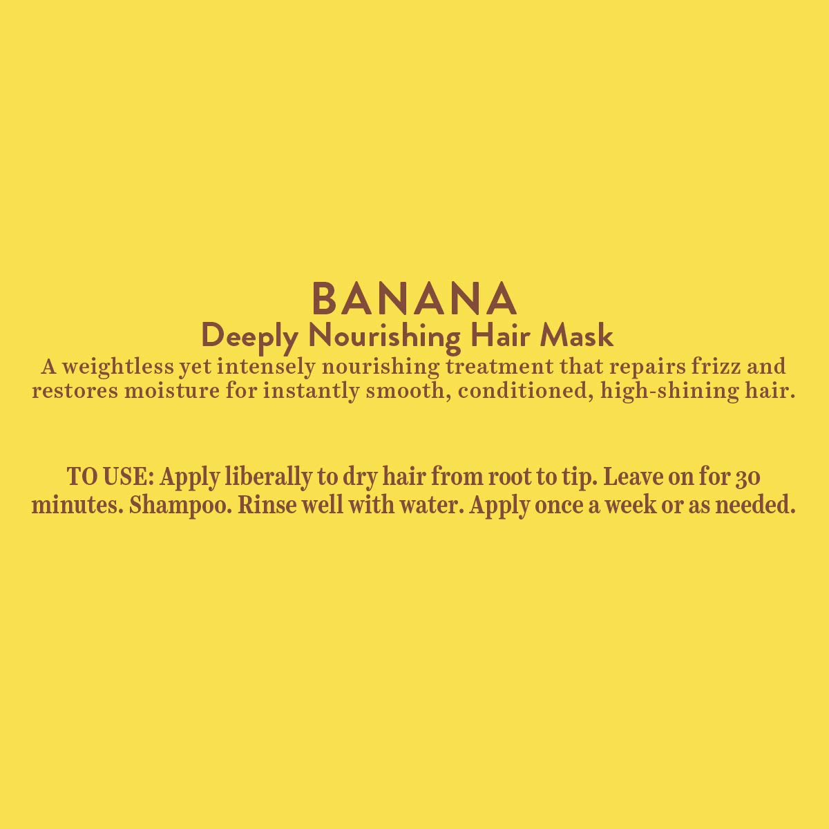 Biotique Banana Deeply Nourishing Hair Mask For Normal To Dry Hair, 175 Gram