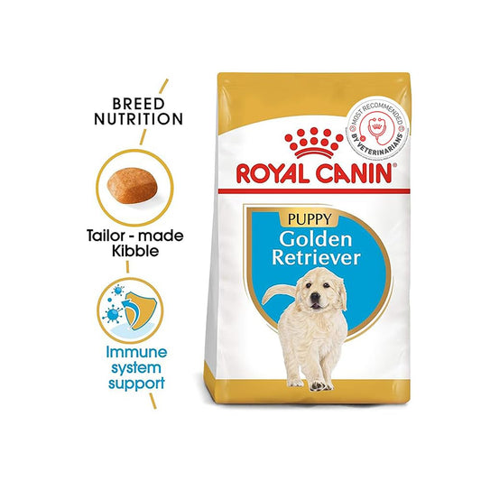 Royal Canin Golden Retriever Puppy Food, Dry Food, Supports Immune System & Digestive Health, Promotes Healthy Skin & Coat, 1 Kg