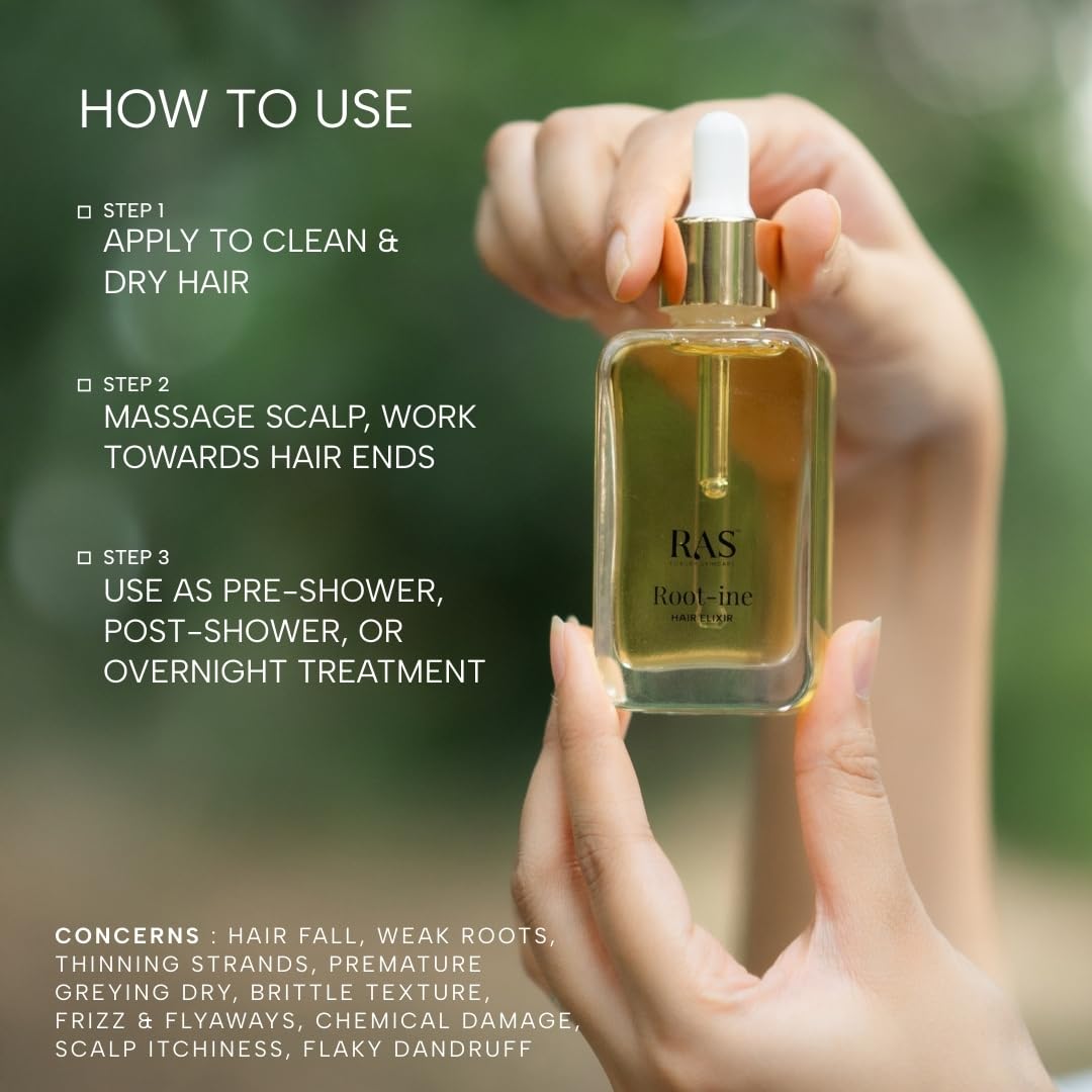 Ras Root-ineâ„¢ Hair Elixir with 30 Regenerative Botanicals