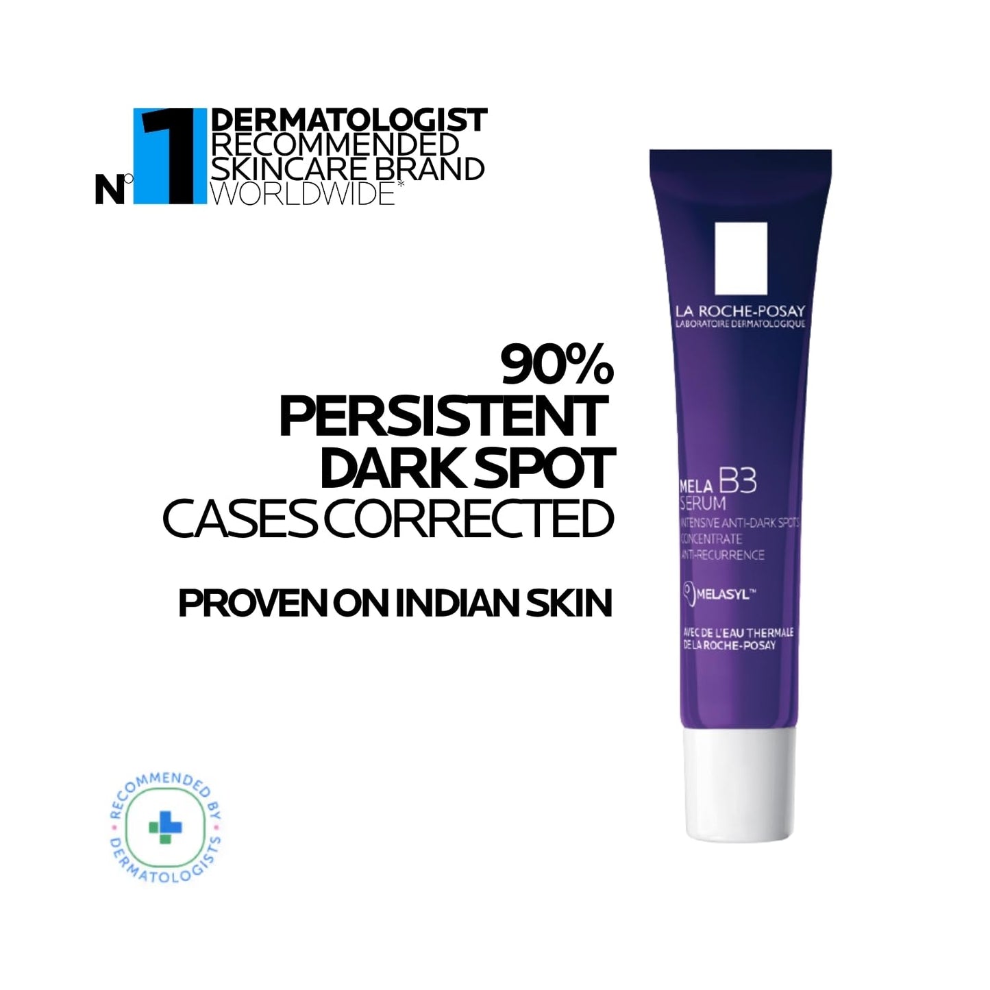 La Roche-Posay Mela B3 Anti-Dark Spot Serum |Corrects Pigmentation, Sun Spots, Age Spots & Post-Acne Marks with Melasyl + 10% Niacinamide for even skin, 10 ml