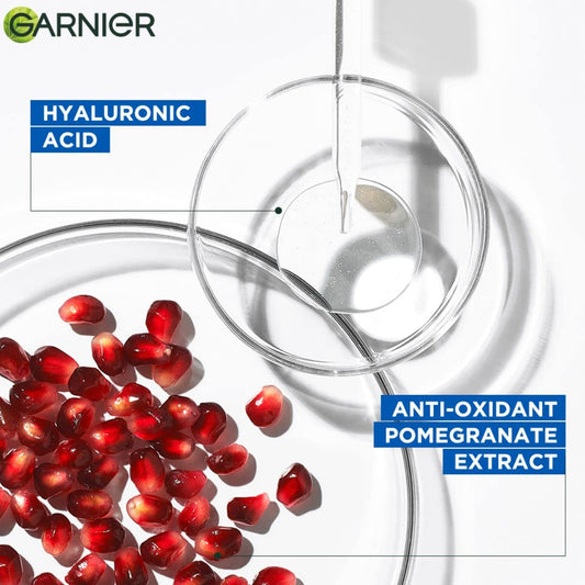 Garnier Skin Naturals, Serum Mask, Hydrating & Soothing, Hydra Bomb Pomegranate Mask, 1 pc, 28g