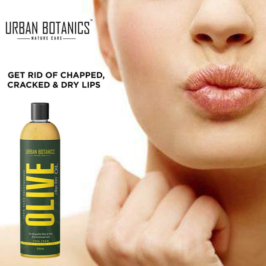 UrbanBotanics® Pure Cold Pressed Olive Oil For Hair and Skin, 100ml