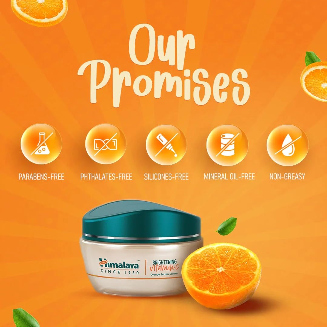 Himalaya Brightening Vitamin C Orange Serum Cream 50gm