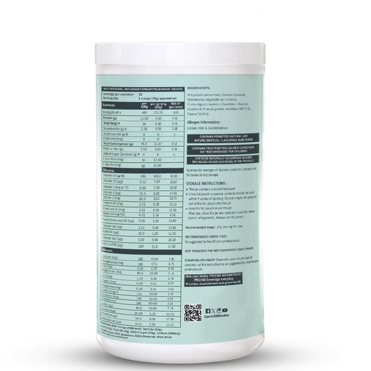 Pro360 Nefro LP Powder Vanilla Flavour – 750g Low Protein Nutrition Supplement for Kidney Health (Non-Dialysis) – Vanilla Protein Powder Enriched with L-Taurine, L-Carnitine & Essential Nutrients