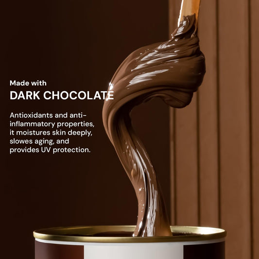 Raaga Professional Liposoluble Body Wax | Dark Chocolate (Contains Imported Ingredient) | Dermatologically Tested, Colophony Free | For All Skin Types (800 ml)