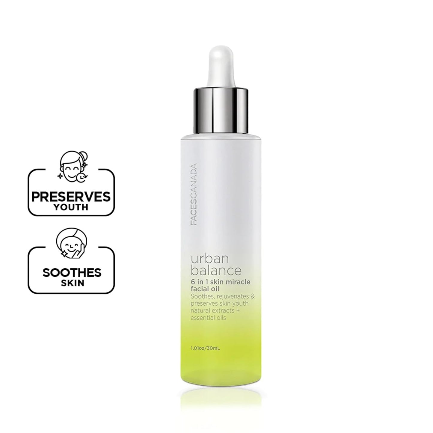 Faces Canada Urban Balance 6 in 1 Skin Miracle Facial Oil 30 ml