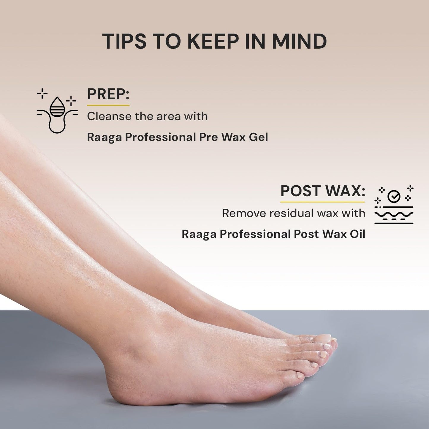 Raaga Professional Liposoluble Body Wax | White Chocolate (Contains Imported Ingredient) | Dermatologically Tested, Colophony Free | For Dry Skin (800 ml)