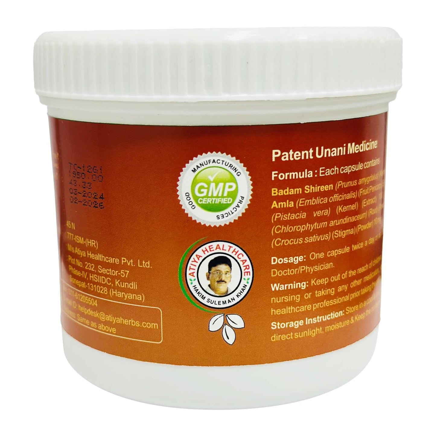 Hakim Suleman's T Care, T Care Capsule