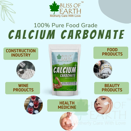 Bliss of Earth Calcium Carbonate Powder 113gm
