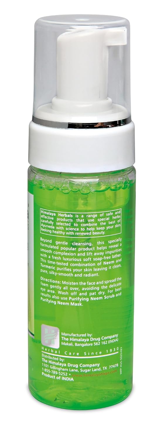 Himalaya Purifying Neem Foaming Face Wash, 150Ml