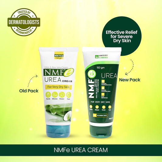 NMFe 150 gm For Intense Moisturisation with Urea 7% & Aloe vera for thick and dry skin | Truly the Healing Moisturiser | For very dry skin | Takes care of cracked heels & Fissure feet effectively