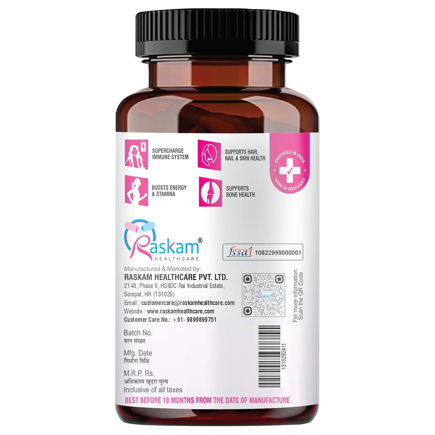 Multiwomen One Daily Multivitamin for WOMEN| 100 Tablets | 27 Premium Ingredients | Promotes Women's Well-Being | Supports Muscle Function | Boosts Immunity | Improves Memory & Focus