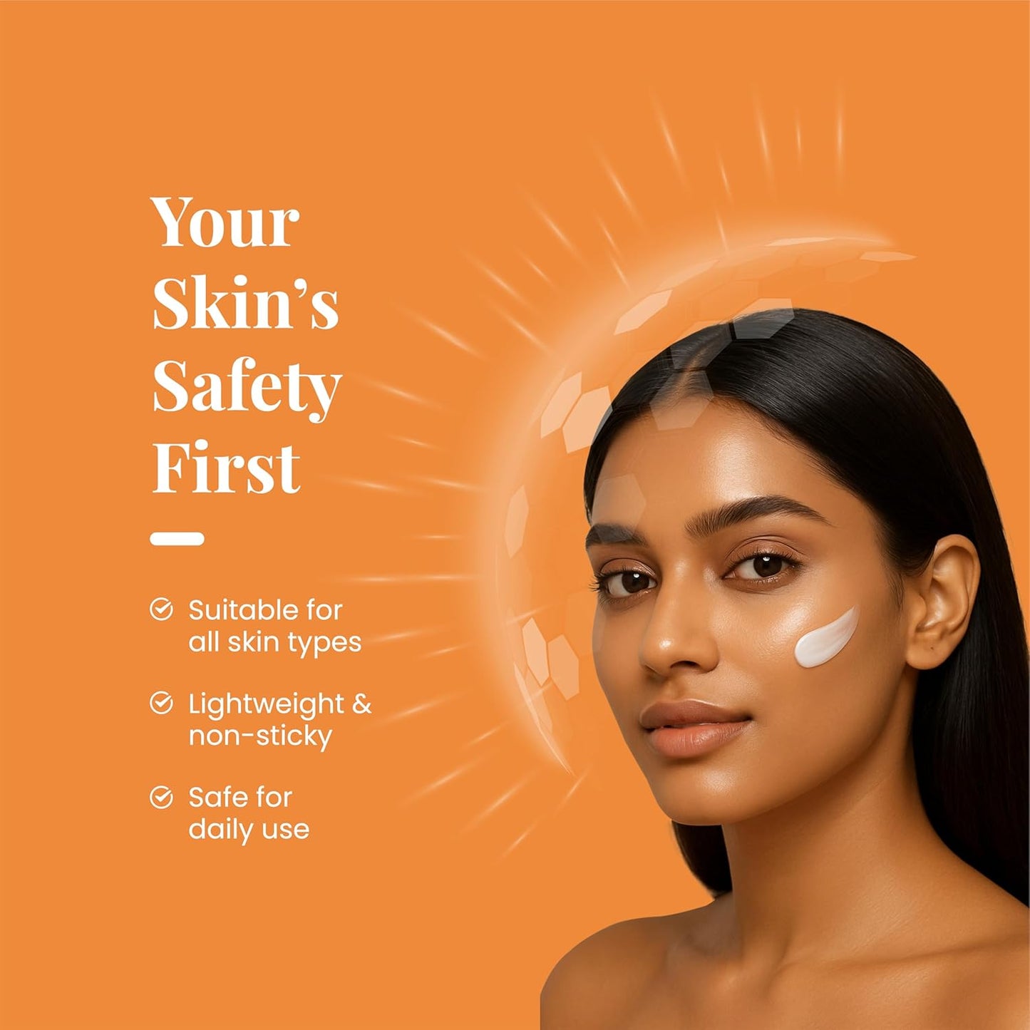 Zeelab Sunscreen Lotion SPF 60+ | Broad Spectrum UVA/UVB Protection | Lightweight, Non-Greasy Formula with Aloe Vera, Almond Oil & Vitamin E | Prevents Sunburn, Tanning & Ageing | 100 gm