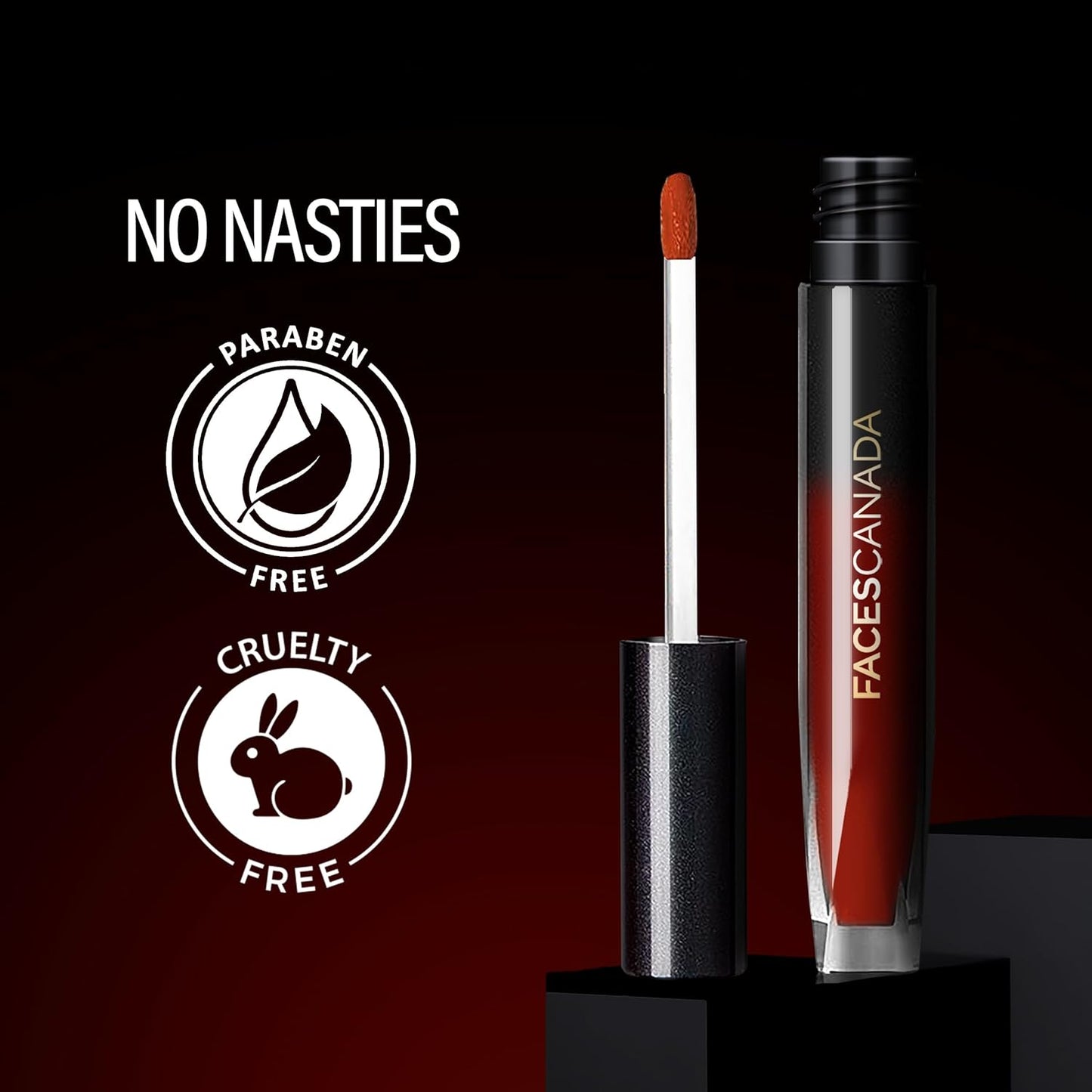 FACESCANADA Comfy Silk Liquid Lipstick - Mystic Nude 13, 3Ml | Satin Matte HD Finish | Luxe Comfort | Longlasting | No Dryness | Smooth Texture | Mulberry Oil & Shea Butter For Plump Hydrated Lips