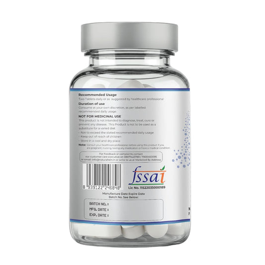 NATURALTEIN Calcium Citrate with Vitamin D3 & K2 MK-7 | High Absorption Bone & Joint Support | Helps Calcium Utilization, Muscle Strength & Immunity | Vegan, Non-GMO | 30 Tablets