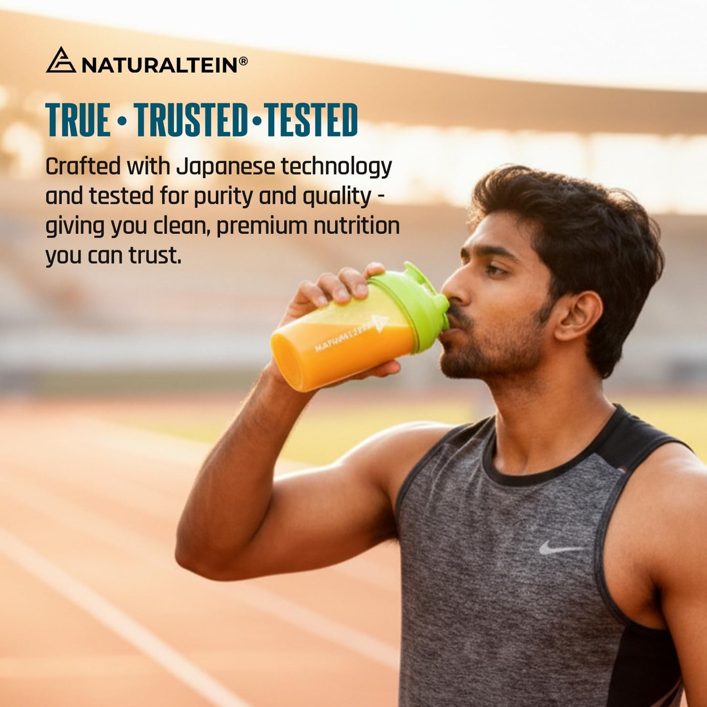 NATURALTEIN Pure Marine Collagen Supplement, 300g | Hydrolyzed Collagen Powder and Amino Acids | Supports Healthy Skin, Hair, Nails, Bone & Joint | Flavour: Orange