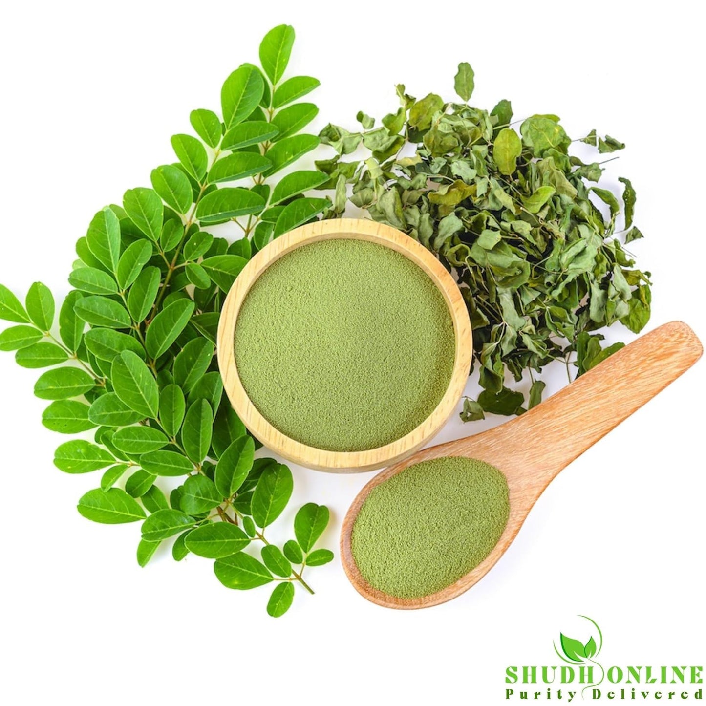 Organic Moringa Powder Superfood (200g) Moringa Leaves Powder for Weight Loss, Eating & Immunity, Height, Kids - Drumstick Juice, Murungai Keerai, Pure Fresh Munagaku Leaf Organic
