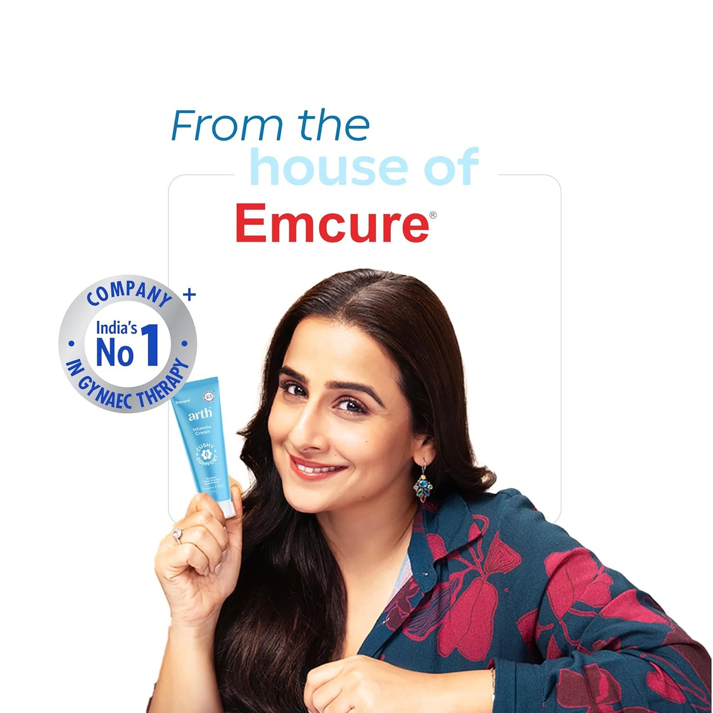 Arth Intimate Cream| Daily Soothing Moisturizer for Intimate area| Reduces Itchiness and Dryness, Maintains ideal pH of 3.5-4.5 in Intimate Area | Emcure Pharmaceuticals Ltd. | 30g