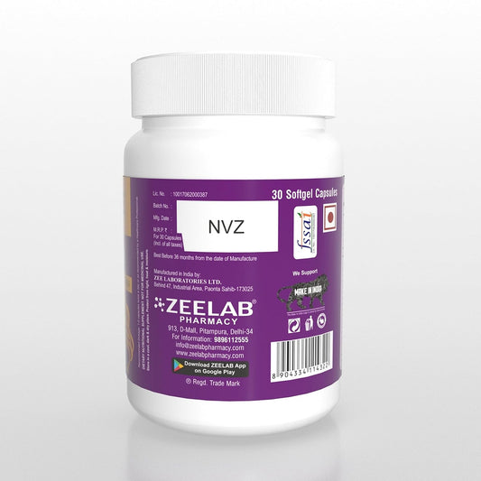 Zeelab Densihair Capsules | 30 Softgel Capsules in Bottle | Biotin Supplement for Women Hair Growth | Multivitamin Hair Care Products for Women