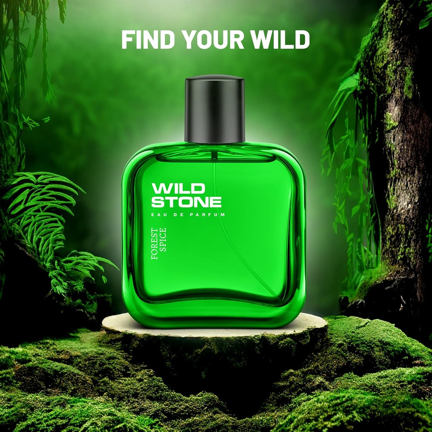 Wild Stone Forest Spice Perfume for Men, 30ml| Eau De Parfum|Premium Luxury Long Lasting Fragrance Spray for Men