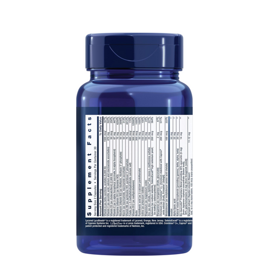 Life Extension Two-Per-Day Multivitamin - for Heart, Brain, Blood Vessel & Cellular Health – Essential Vitamins & Minerals for Well-Being - Two Per Day - Gluten-Free – Non-GMO – 60 Capsules