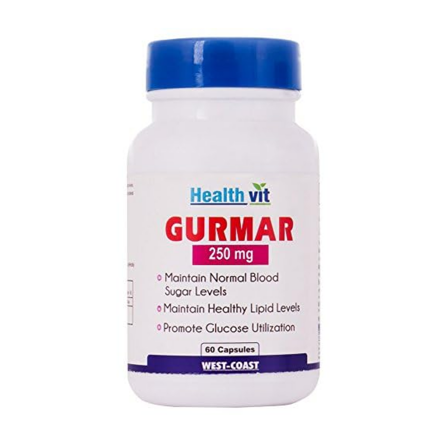 Healthvit Gurmar 250 mg Powder - 60 Capsules