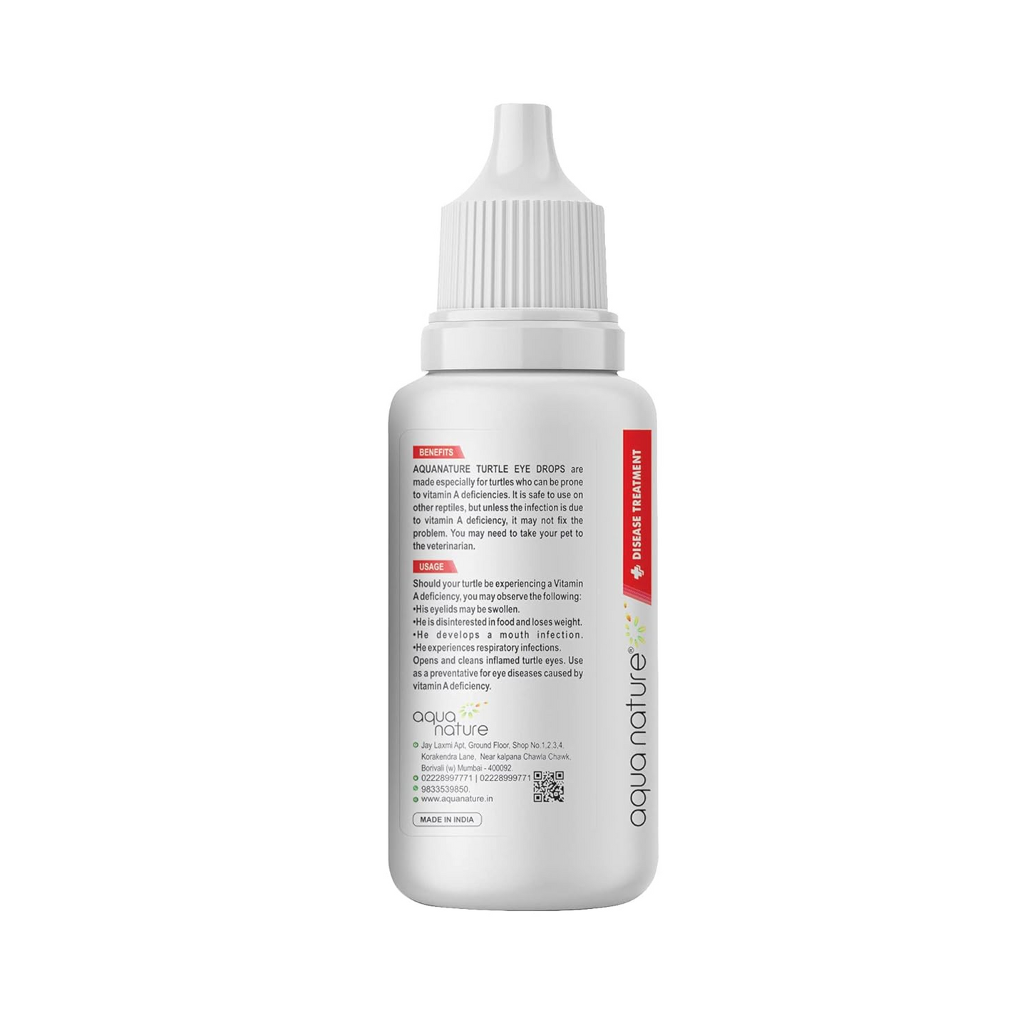 AquaNature® Turtle Eye Drops 30Ml