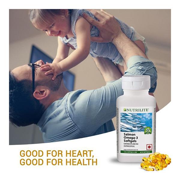 NUTRILITE Forever Living Nutrilite Salmon Omega-3, 60 Softgels
