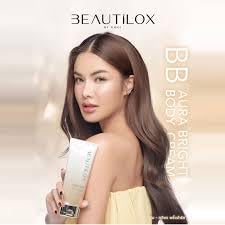 Korean Aura Bright BB Body Cream 75g â€“ Beige Tone with Vitamin B5, Collagen & Snail Mucin for Brightening, Hydrating & Smooth Skin