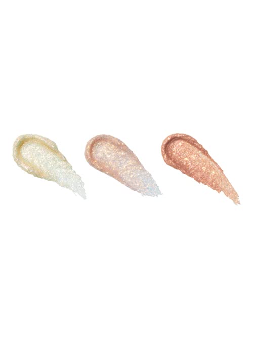milktouch Fairy Jewel Eye Glitter â€“ 3 Coral Crush Jewelry (7 g) | Long-Lasting Sparkling Liquid Eyeshadow | High-Shine Glitter for Radiant Eye Makeup