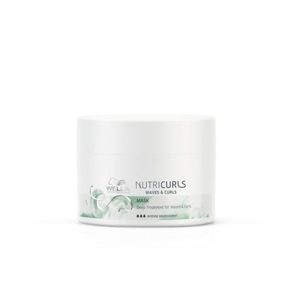 Wella Professionals Nutricurls Deep Treatment Hair Mask for Waves & Curls | 150 ml | Deep Conditioning For Curly Hair | With Jojoba Oil | For Frizz Control