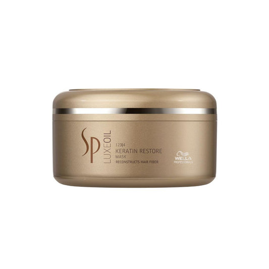 SP LuxeOil Keratin Restore Mask | Deep Nourishing Hair Treatment Mask | Improves Texture, Soft & Smoothens Hair | With Argan, Jojoba & Almond Oil