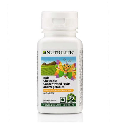 Nutrilite Kids Chewable Concentrated Fruits & Vegetables - 60N Tablets