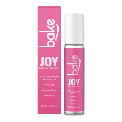 BAKE Bliss Attar Oil Concentrated Perfume Oil Roll on Fragrance| 24 Hours Stay & Alcohol Free | Unisex,Passion Fruit | 10ml