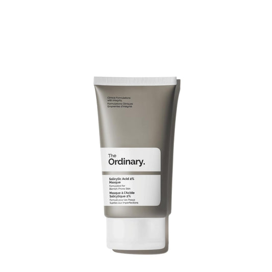 The Ordinary Salicylic Acid 2% Masque, Clarifying Charcoal & Clay Mask for Blemish-Prone Skin, 50ml