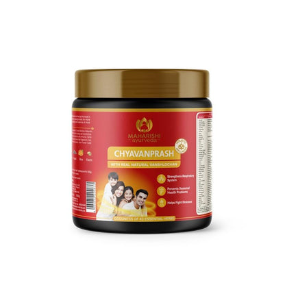 Maharishi Ayurveda Authentic Chyavanprash | Immunity Booster For All Seasons Chyawanprash | With Pure Vanshlochan | For Strength & Stamina (500gm)