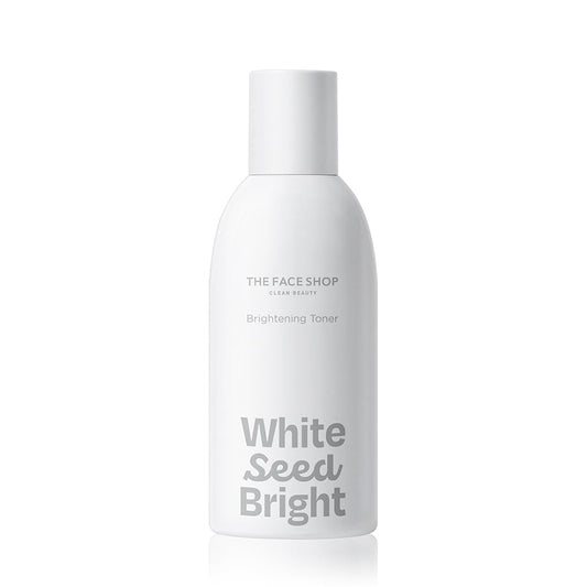 The Face Shop White Seed Brightening Face Toner with Niacinamide & Vitamin B | For Dark Spots, Dullness & Acne Scars | Suitable for Normal, Oily, Dry, Combination Skin | Sulphate & Paraben Free, 250ml