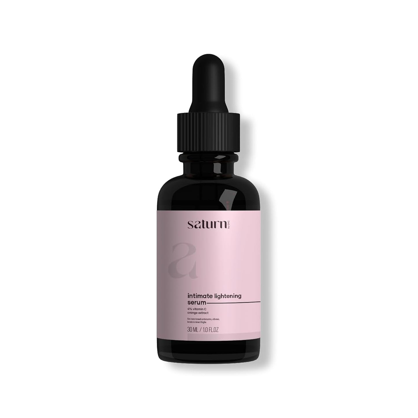 Saturn by GHC Intimate Lightening Serum with Orange Extract & Vitamin C for Lightens Dark Underarms, Back, Neck & Bum, 30 ml