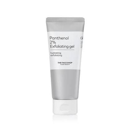 The Face Shop Alltimate Panthenol 2% Exfoliating Gel 150ML - Daily Peeling Gel with Panthenol & AHA/BHA, Gentle Exfoliator for Smooth, Glowing and Hydrated Skin, Deep Cleansing, Korean Skin Care