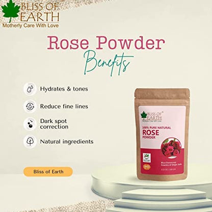 Bliss of EarthÂ® 100% Pure & Natural Jatamansi Powder+100% Pure & Natural Shikakai Powder | 100GM | Acacia Concina | Gorgeous hair Naturally | Traditional Hair Cleanser & Conditioner (Pack of 2)