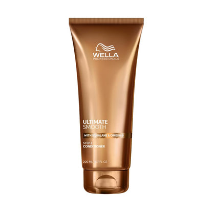 Wella Professionals Ultimate Smooth Conditioner with Squalane and Omega-9 for dry, dull, & frizzy hair | 200ml