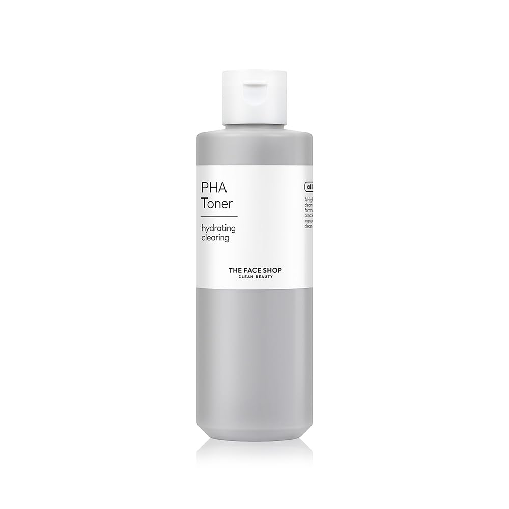 The Face Shop Alltimate PHA Toner, 200ml | Gentle Exfoliation & Smooth Skin | Hydrating Toner for Sensitive Skin | Korean Skincare