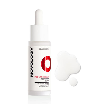 Novology Pro-Lift Cellular Restoration Anti-Ageing Serum with 5.3% Pro Retinol + Adenosine Triphosphate + Peptides| For Firmer Skin, Reduces Fine Lines & Wrinkles| 28 ML