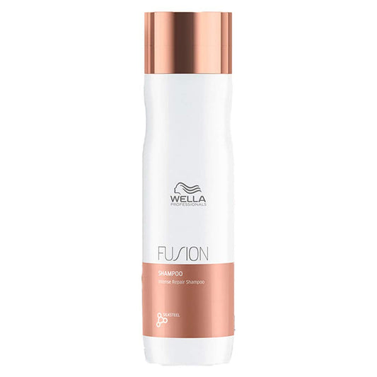 Wella Professionals Fusion Intense Repair Shampoo for Frizzy and Dry Hair | Strengthen, Smoothens & Protect against Breakage | With Silk Amino Acids