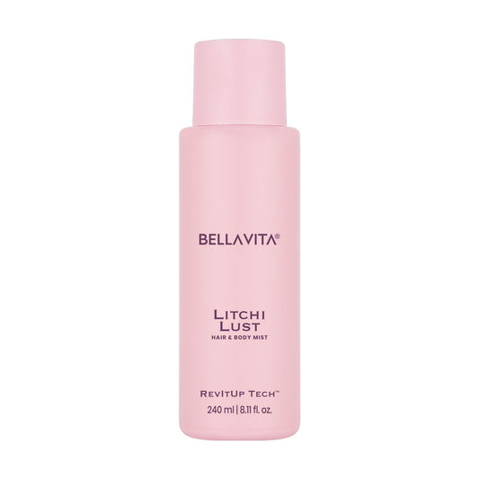 Bellavita Litchi Lust | 2 in 1 Hair and Body Mist | 240ml | Long Lasting Premium Body Mist for Woman, Girl | Water based formulation