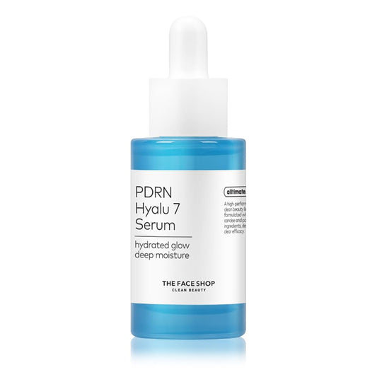 The Face Shop Alltimate PDRN Deep Hydration Serum with 7 Types of Hyaluronic Acid, Plumping & Firming Face Serum for Glowing Skin, Lightweight & Non-Sticky, 30ml