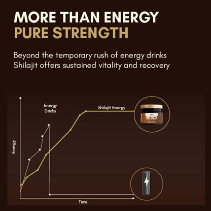Rasayanam Pure Himalayan Shilajit Resin | Highly Purified with 75% Fulvic Acid & 80+ Trace Minerals | Supports Energy, Stamina, Strength & Recovery | 20 gm